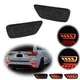 For Jeep Grand Cherokee 2011-21 Smoke LED Rear Reflector Turn Singal Tail Lights For Jeep Grand Cherokee 2011-21 Smoke LED Rear Reflector Turn Singal Tail Lights