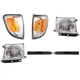 Front Corner Light Kit Halogen For 1997-2000 Toyota Tacoma Base DLX SR5