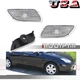 For Ford Focus 2000-04 Clear Front Fender Side Marker Lights Housings Covers Set