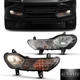 1 Pair Fog Lights Assembly For 2013-2016 Ford Escape Clear Lens w/Turn Signal