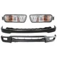 Bumper Face Bars Front for Toyota Tacoma 2001-2004