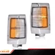 Parking Corner Side Marker Signal Light Lamp Fit For 1990-1997 Nissan D21 Chrome