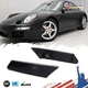 Pair Front Smoke Side Marker Lights For 05-12 Porsche 911 997 987 Cayman Boxster