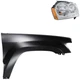 GRAND CHEROKEE 05-07 HEAD LAMP RH Assembly Halogen 2-pc Kit with Fender