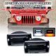 For 97-06 Jeep Wrangler TJ LED Front Corner Turn Signal Lamp Parking Light Clear