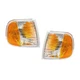 For Ford F-150/F-250 1997 Corner Lights Driver and Passenger Side Pair FO2521132