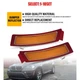 For BMW E70 X5 LCI 11-2013 RH&LH Amber Front Bumper Reflector Side Marker 2-20x