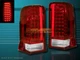 2002-2006 CADILLAC ESCALADE RED LED TAIL LIGHTS 4 DOORS LAMPS 2003 2004 2005