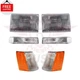 Corner Light Turn Signal Light Headlight Kit 6Pcs For 97-98 Jeep Grand Cherokee