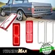 Red Lens LED Rear Tail Brake Lights Taillamps For 1967-1972 Chevy & GMC Trucks Red Lens LED Rear Tail Brake Lights Taillamps For 1967-1972 Chevy & GMC Trucks
