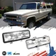 Fits Chevy GMC Van Jimmy Pickup Truck Clear Lens Front Signal Corner Park Lights