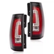 KUAFU For Chevy Tahoe Suburban 2007-2013 14 LED Brake Tail Lights Signal Lamp