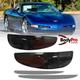 For 1997-2004 Chevy Corvette C5 Smoke Lens Front Turn Signal Light Left+Right
