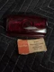 1948-49 Plymouth Lynx Eye Ruby Glass Stop Tail Lamp Lens T-373 NOS