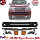 Front Bumper Cover Kit + Brackets + Signal Lights For 1998-2000 Toyota Tacoma