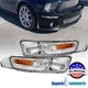 Fits 2005-2009 Ford Mustang V6 GT Signal Bumper Lights Parking Lamps 05-09 Pair