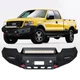 Vijay For 2004-2008 Ford F-150 New Front Bumper Black W/Winch Plate &  D-Rings