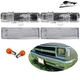Clear Corner+Bumper Signal Lights For 1982-1993 Chevy S-10 S10 /1983-1994 Blazer