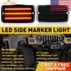 For 1997-2006 Jeep Wrangler TJ Smoke Side Amber Fender Marker Light Accessories