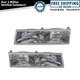 Headlight Assembly Set Fits 1989-1990 Mercury Cougar 1992-1994 Grand Marquis