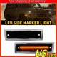 LED Front Side Marker Light Fit 81-91 Chevrolet Chevy GMC C10 C20 C30 Blazer C/K