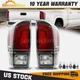 For 2016-2021 2022 2023 Toyota Tacoma Rear Tail Lights Black Left Right Side