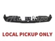 FOR DODGE RAM 2500 3500 2013-2017 REAR BUMPER FACE BAR BLACK W/O SENSOR HOLES