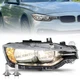 For 2016-2018 BMW 3-Series Halogen Headlight Headlamp Right Head Light w/Bulbs