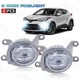 For Toyota C-HR CHR 2019 2020 2021 2022,3 inch Led Fog Light Assembly,Cool White