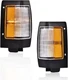 Side Marker Turn Signal Parking Light for Nissan D21 1990-1997 Pickup Black Left