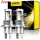 HB2 H4 9003 AUXITO Hi/Low Beam LED White Bright Headlight Kit 3000LM CANbus 2set