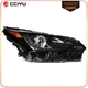 Right Side Full LED Headlight For 2018-2021 Lexus NX300 NX300h Black Amber