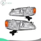 For Toyota For Corolla 1998-2000 Headlights Assembly Chrome Housing Left+Right