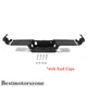 Rear Bumper Step Pad For 2017-2022 Ford F250 F350 F450 w/ Sensor Holes FO1191147