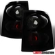 Fit 2002-2005 Ford Explorer Sedan Black Smoke Tail Lights Brake Lamps Left+Right