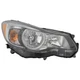 Halogen Headlight for 12-16 Subaru Impreza/13-17 XV Crosstrek Passenger Right