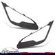 Fit For 18-21 Ford EcoSport Front Bumper Fog Light Lamp Cover Bezel Left&Right