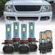 For Ford Explorer 2002-2005 LED Headlight High/Low Beam+Turn Signal Light Bulbs