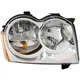 Headlight Fits 05-07 Jeep Grand Cherokee Halogen Right Passenger Lamp Assembly