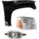 Headlight Kit Halogen For 2002-2009 GMC Envoy SLE SLT Denali