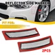 Front Bumper Clear Lens Side Marker Reflector for 2012-15 BMW 3 F30 F31 M-Sport