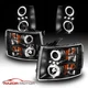 2007-2014 For Chevy Silverado 1500 2500HD 3500HD LED Halo Black Headlights 2007-2014 For Chevy Silverado 1500 2500HD 3500HD LED Halo Black Headlights