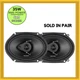 Blaupunkt E-Series 6 x 9 Inch 3 Way Speakers 35 Watts RMS 70 Watts Max Power