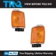 TRQ Corner Marker Light Set Fits 1984-1986 Toyota 4Runner Pickup