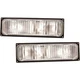 Set of 2 Turn Signal Lights Lamps Front Left-and-Right for Chevy GMC C2500 Pair