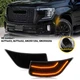 Front Side Light Marker Turn Signal Light For 21-23 GMC XL Yukon Chevrolet Tahoe