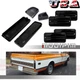 8pcs Tail Light & Side Fender Marker Smoked Fits 68-72 Chevy / GMC Pickup Trucks