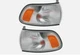 Corner Marker Light Set Driver & Passenger Side Fits 1991-1997 Toyota Previa
