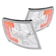 Anzo Crystal Turn Signal Corner Lights Chrome for 1994-1997 Honda Accord 521028