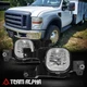Fits 2008-2010 Ford F250/F350/F450/F550 [CLEAR] Bumper Fog Light Lamp Assembly